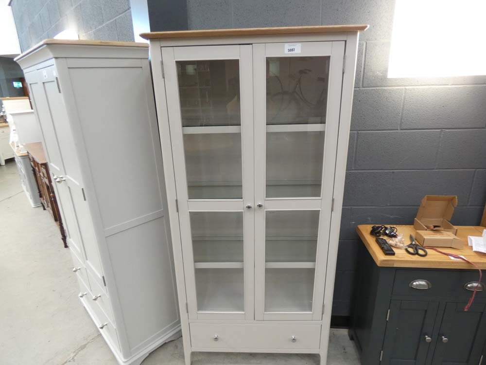 Bergen Painted Oak Display Unit (16)