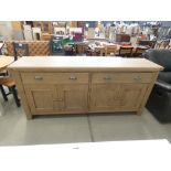 Wessex Smoked Oak Extra Large 4 Door Sideboard (29)