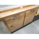 Urban Industrial Oak 2 Door Sideboard (39)