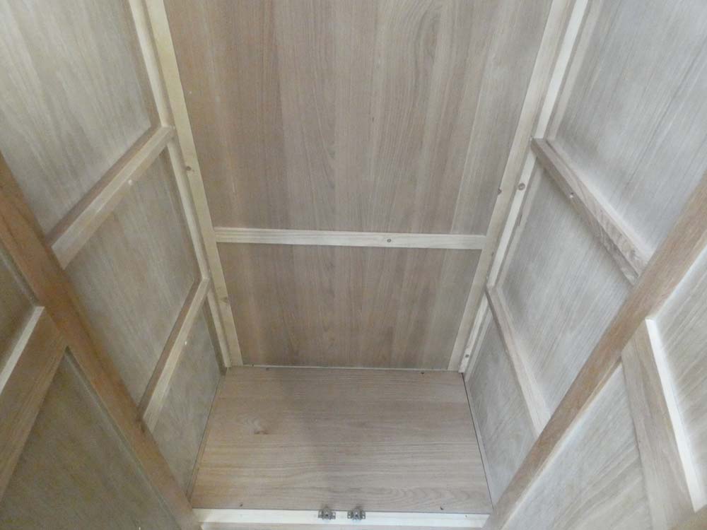 Rutland Oak Full Hanging Wardrobe (42) - Image 8 of 8