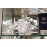 Unboxed Edinburgh crystal continental decanter