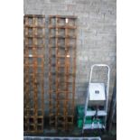 2 1'x6' single wooden trellis panels