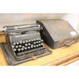Bar-Let typewriter in case