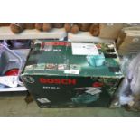 Boxed Bosch AXT 25D electric garden shredder