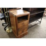 Walnut pot cupboard