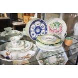 Boxed Royal Worcester hors d'oeuvre dish, Royal Albert July cup, saucer and side plate, small single