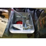 Flat Pack galvanized wheelbarrow