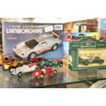 Sonic Control Lamborghini with box and small quantity of diecast vehicles