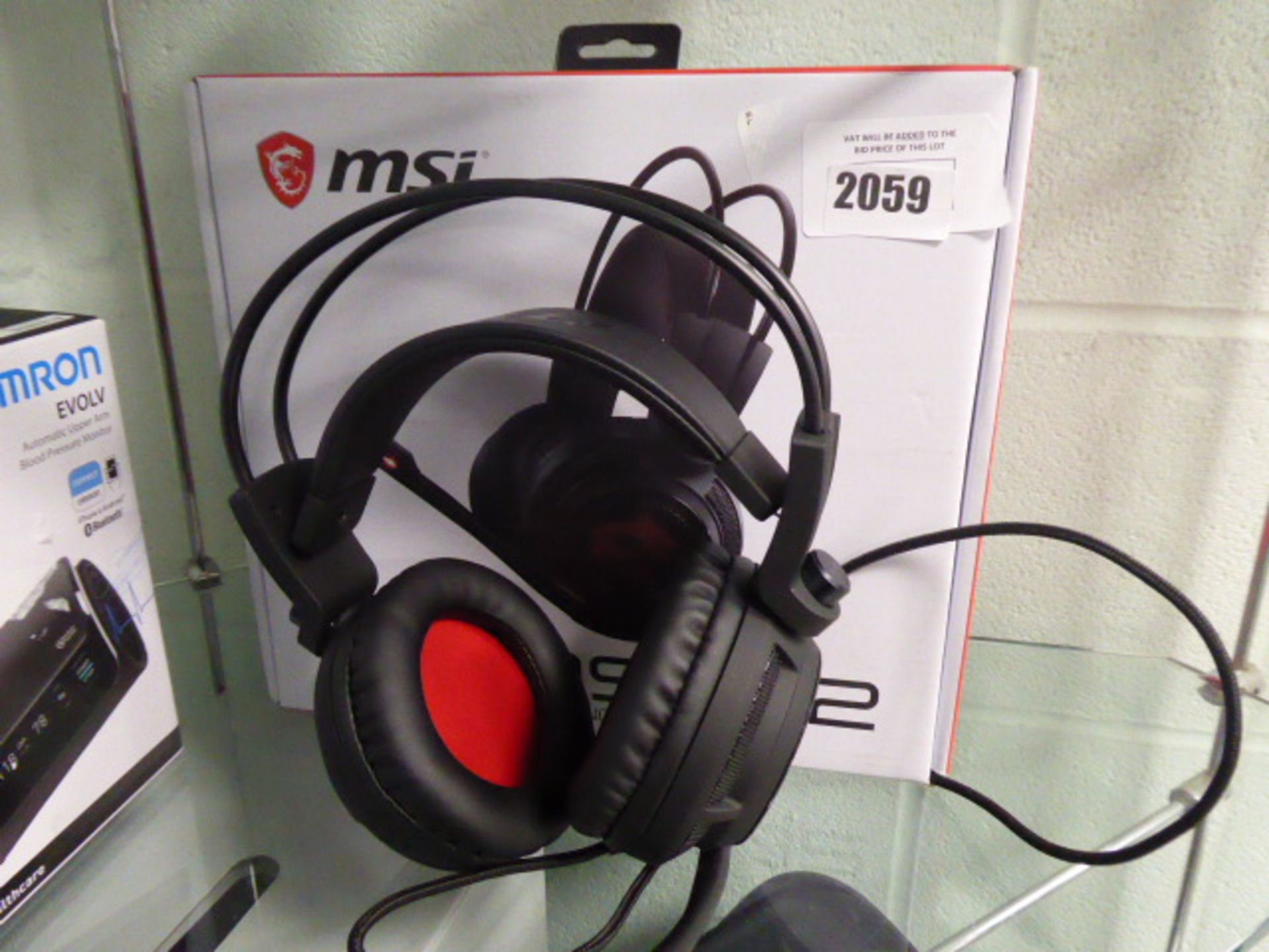 MSI gaming headset Model DS502, with box