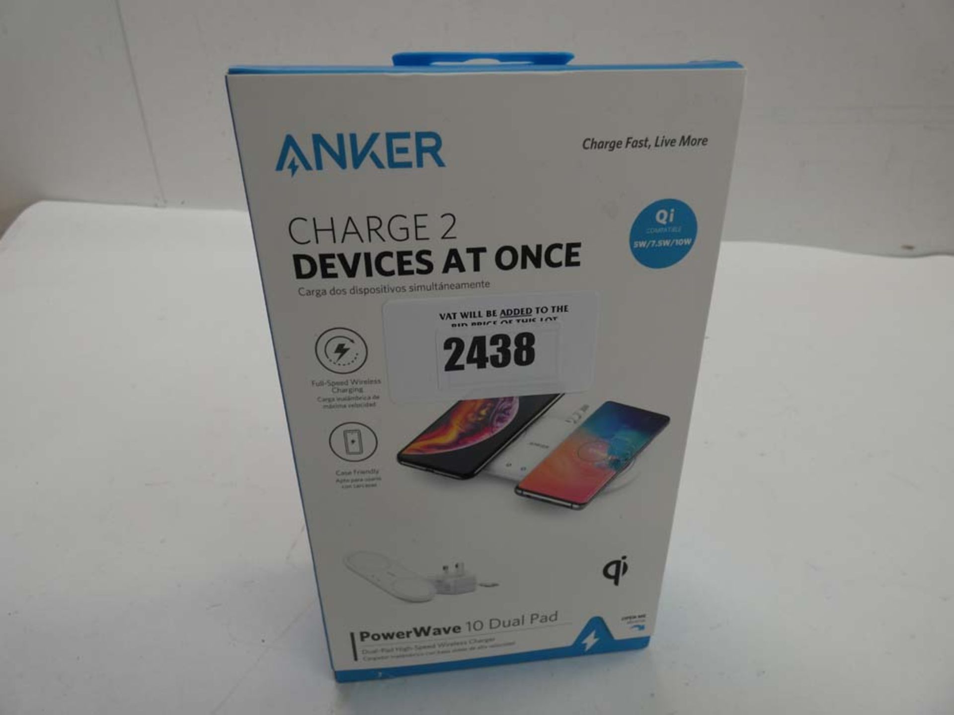 Anker PowerWave 10 dual charging pad