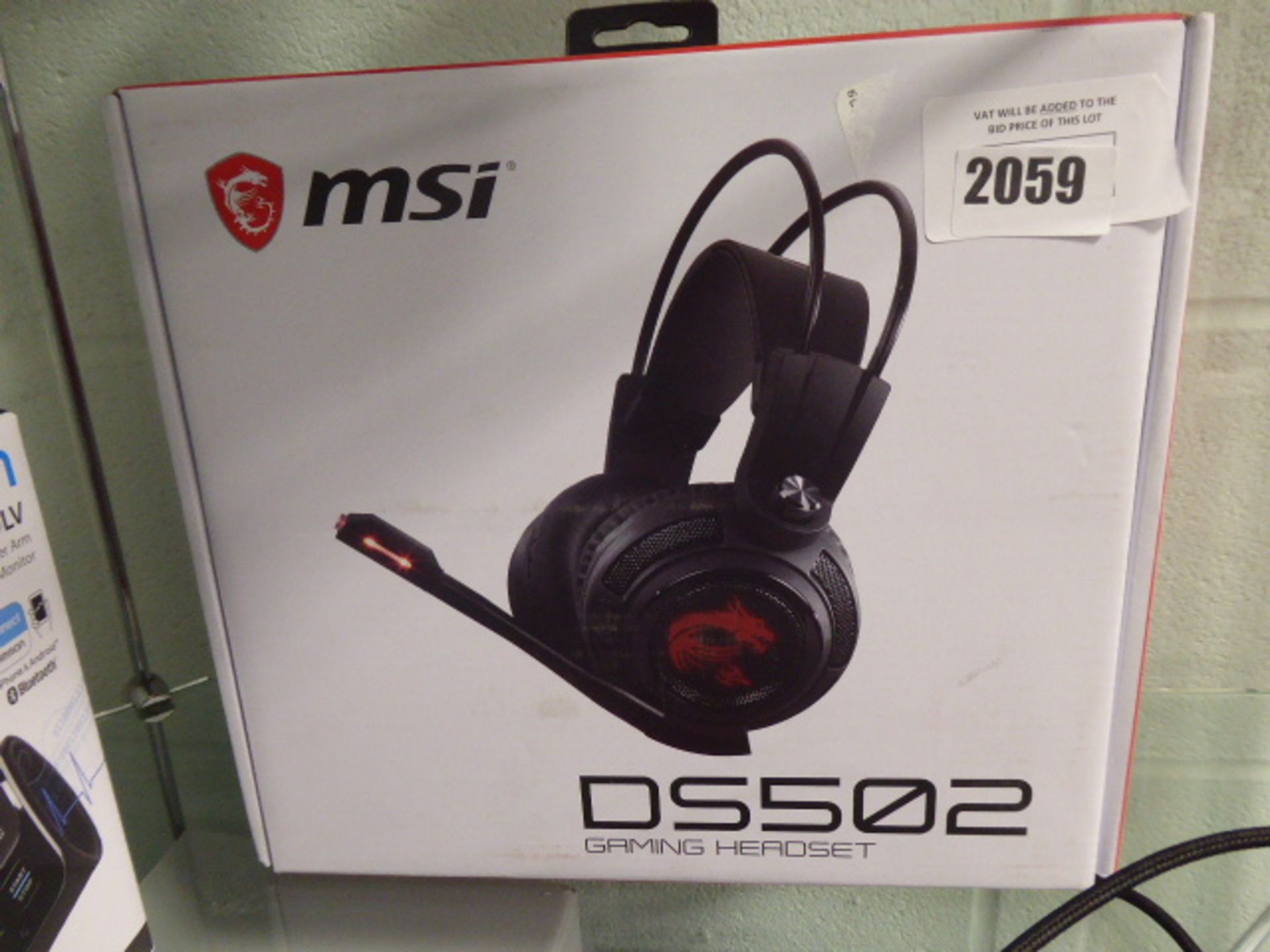 MSI gaming headset Model DS502, with box - Image 2 of 2