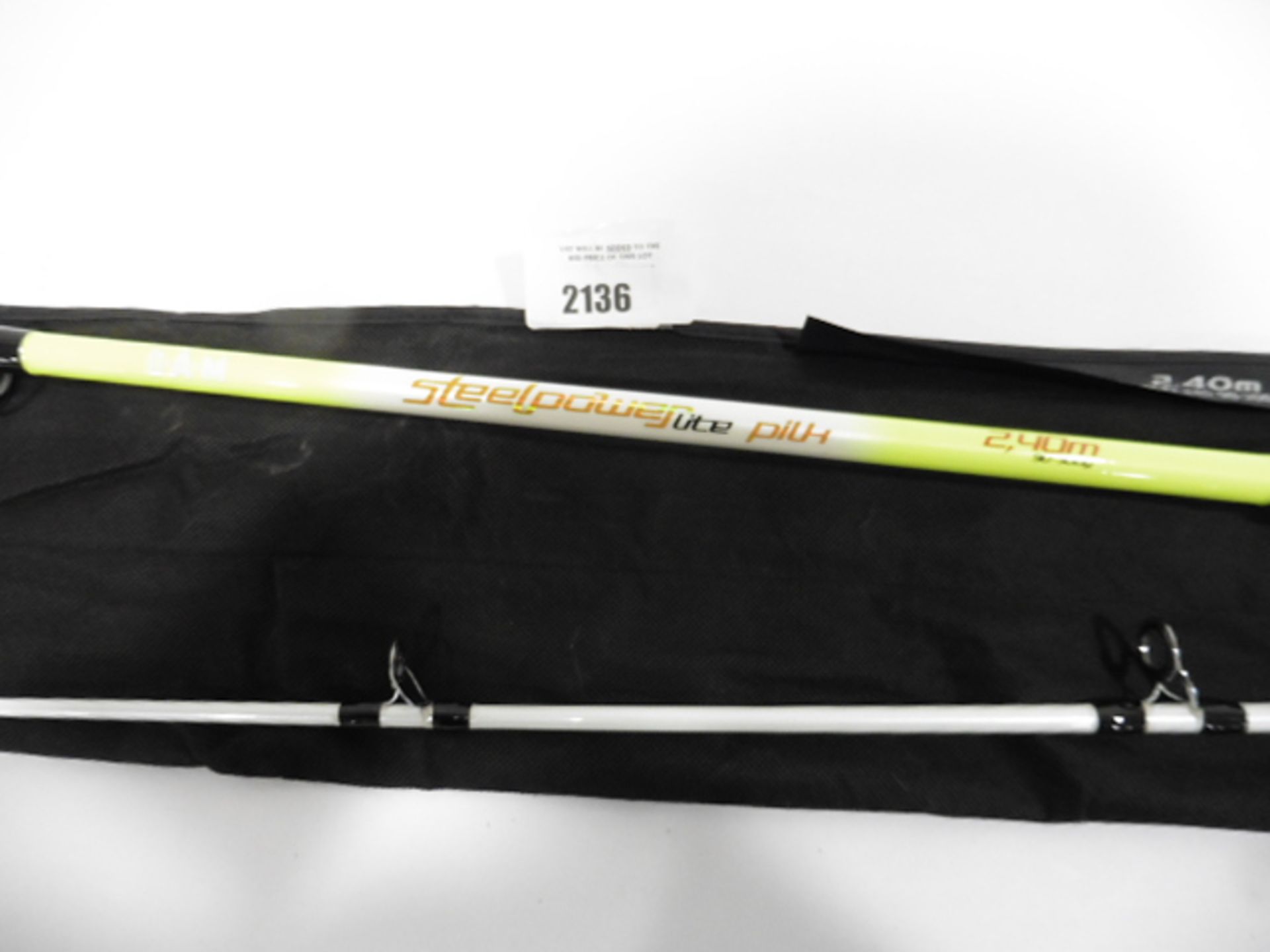 DAM Steel Power lite 2.4m pilk boat rod