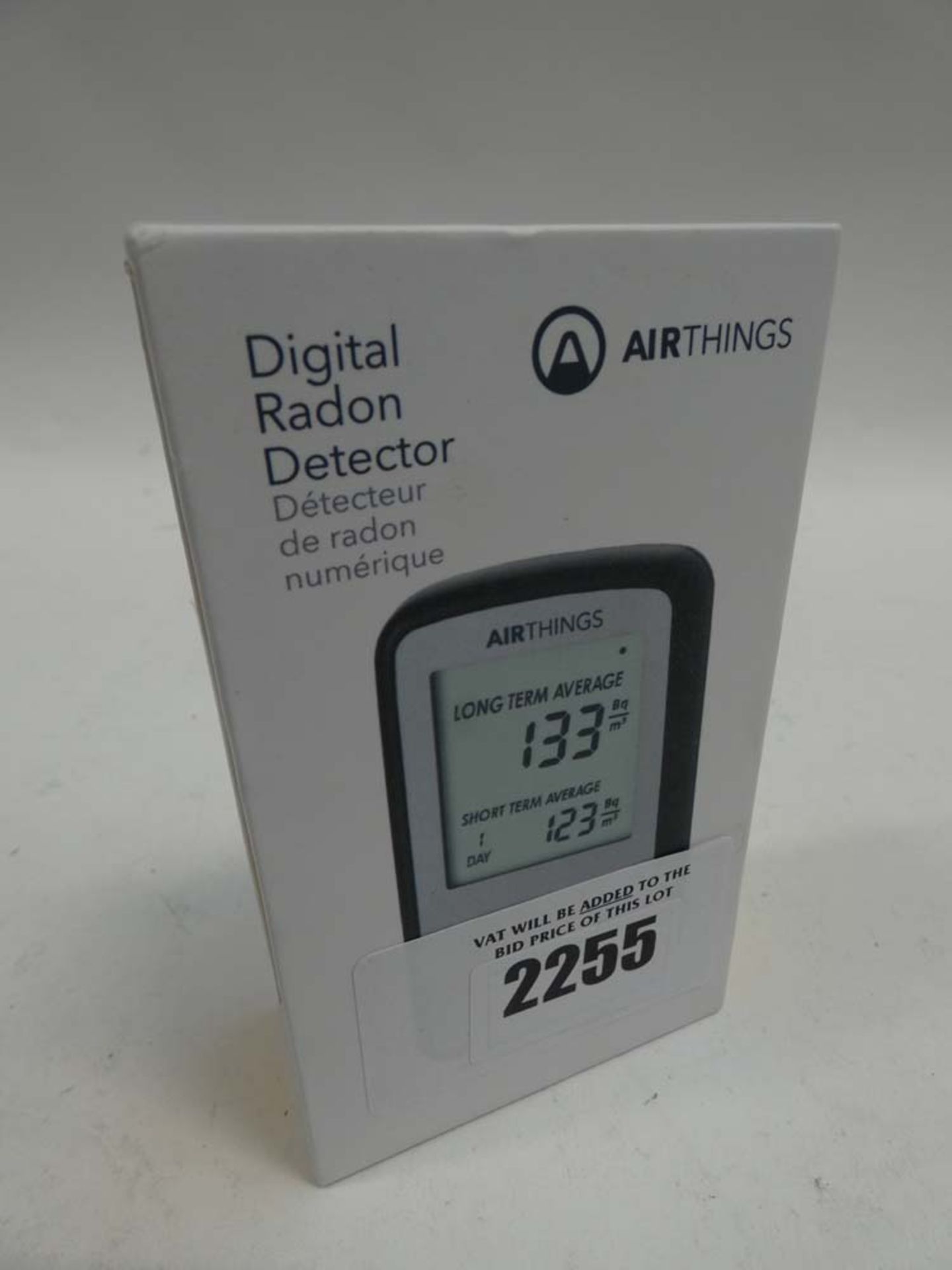 AirThings digital radon detector