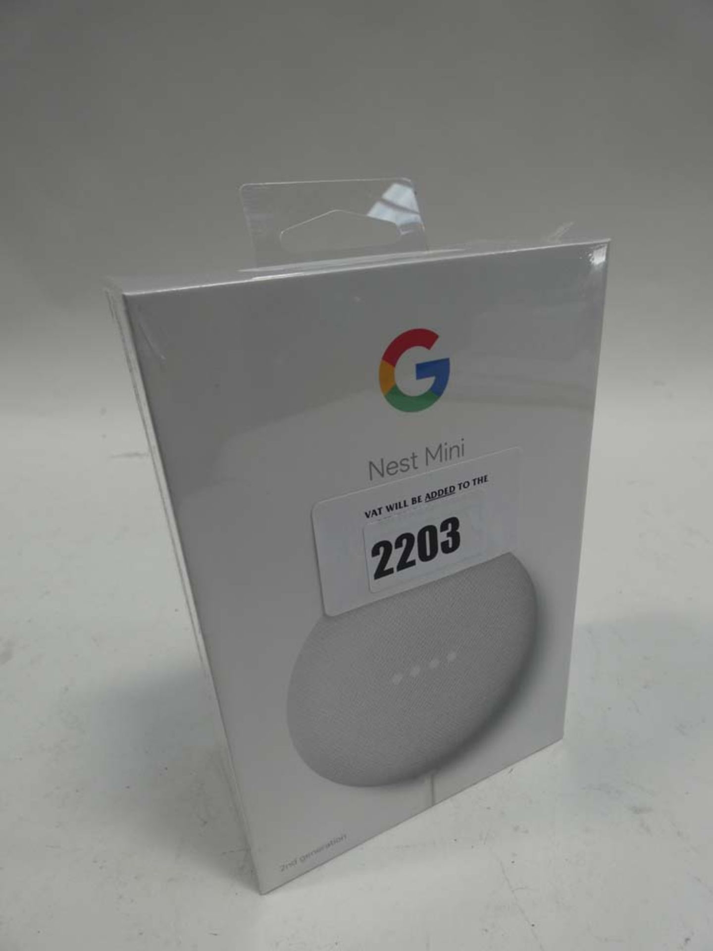 Google Nest Mini 2nd Generation (sealed)