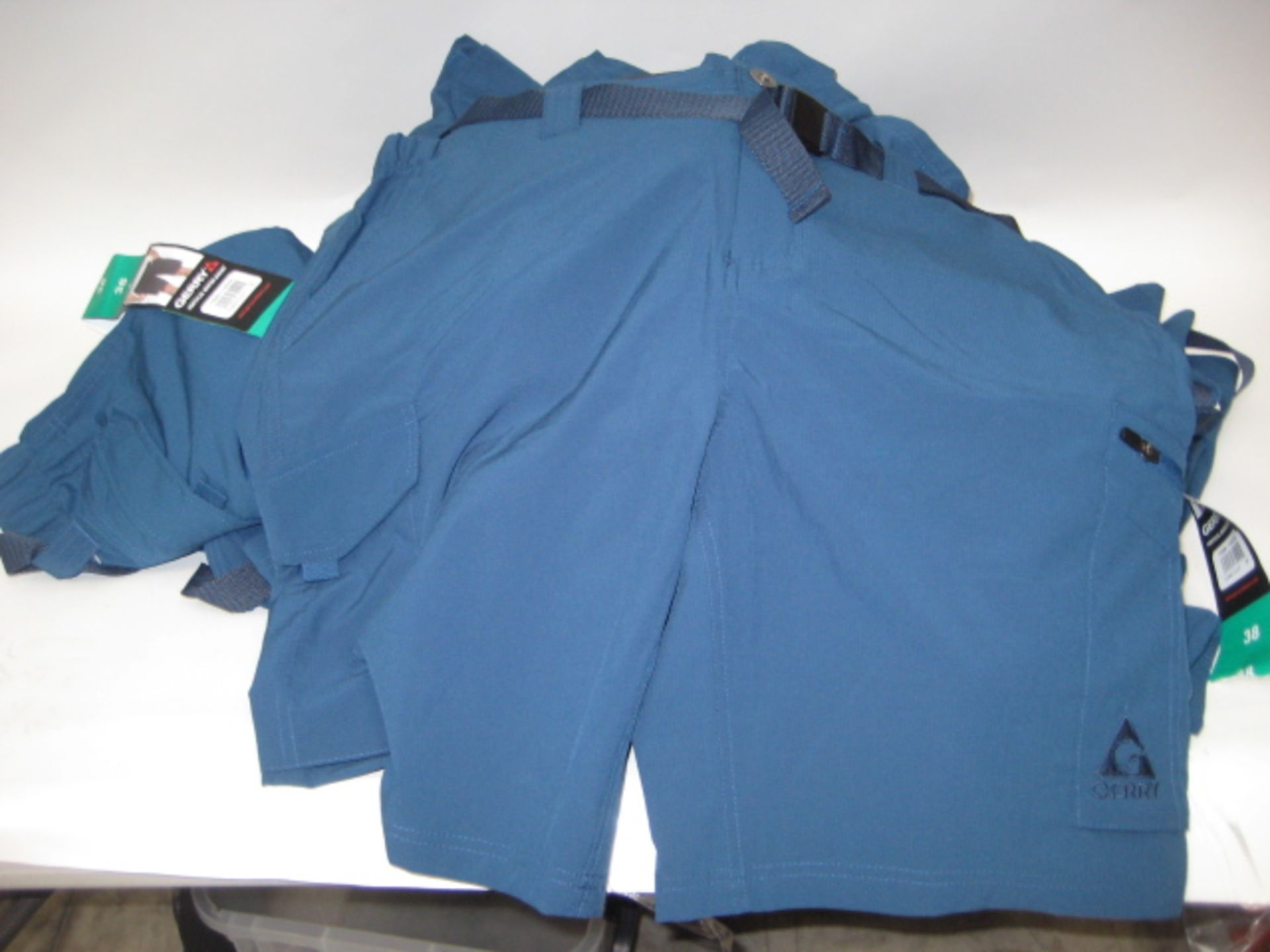 Bag containing 18 Jerry gents shorts in blue sizes mainly 38''