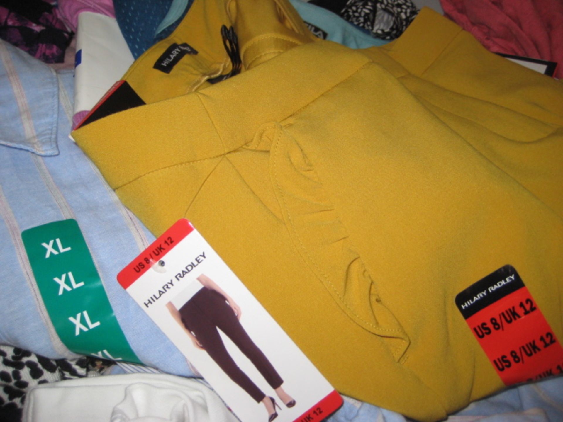 Box of ladies clothing to include trousers, Hillary Radley, Jacks Blouses, DKNY lounge wear, DKNY - Image 6 of 6