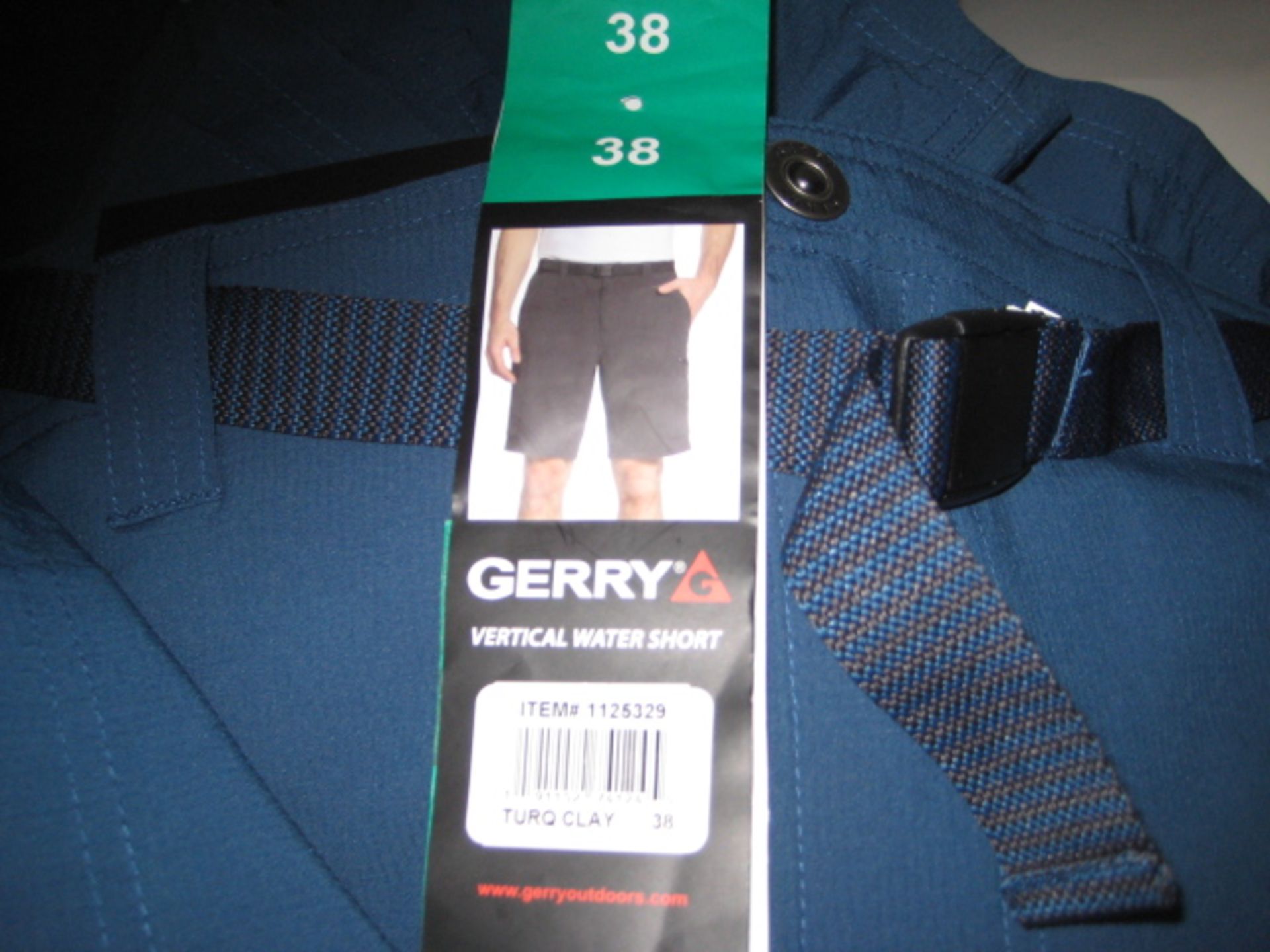 Bag containing 18 Jerry gents shorts in blue sizes mainly 38'' - Image 2 of 2