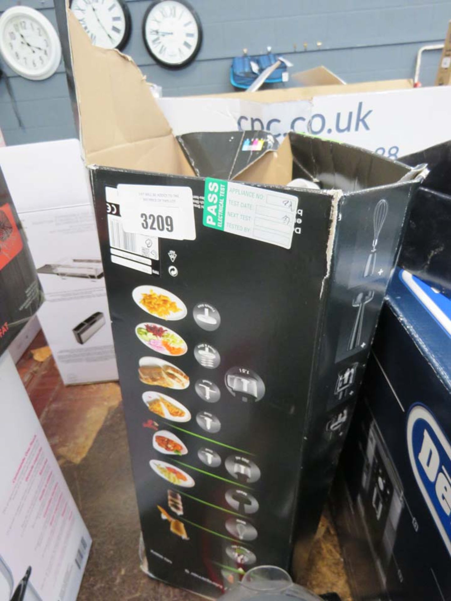 (92) Boxed Braun multi hand whisk and Nescafe Dolce Gusto coffee dispenser