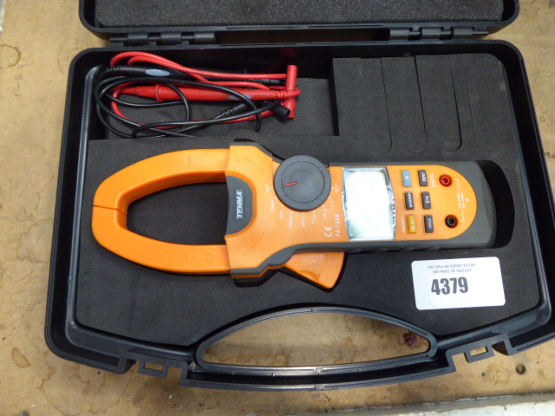 Tenma digital clamp meter