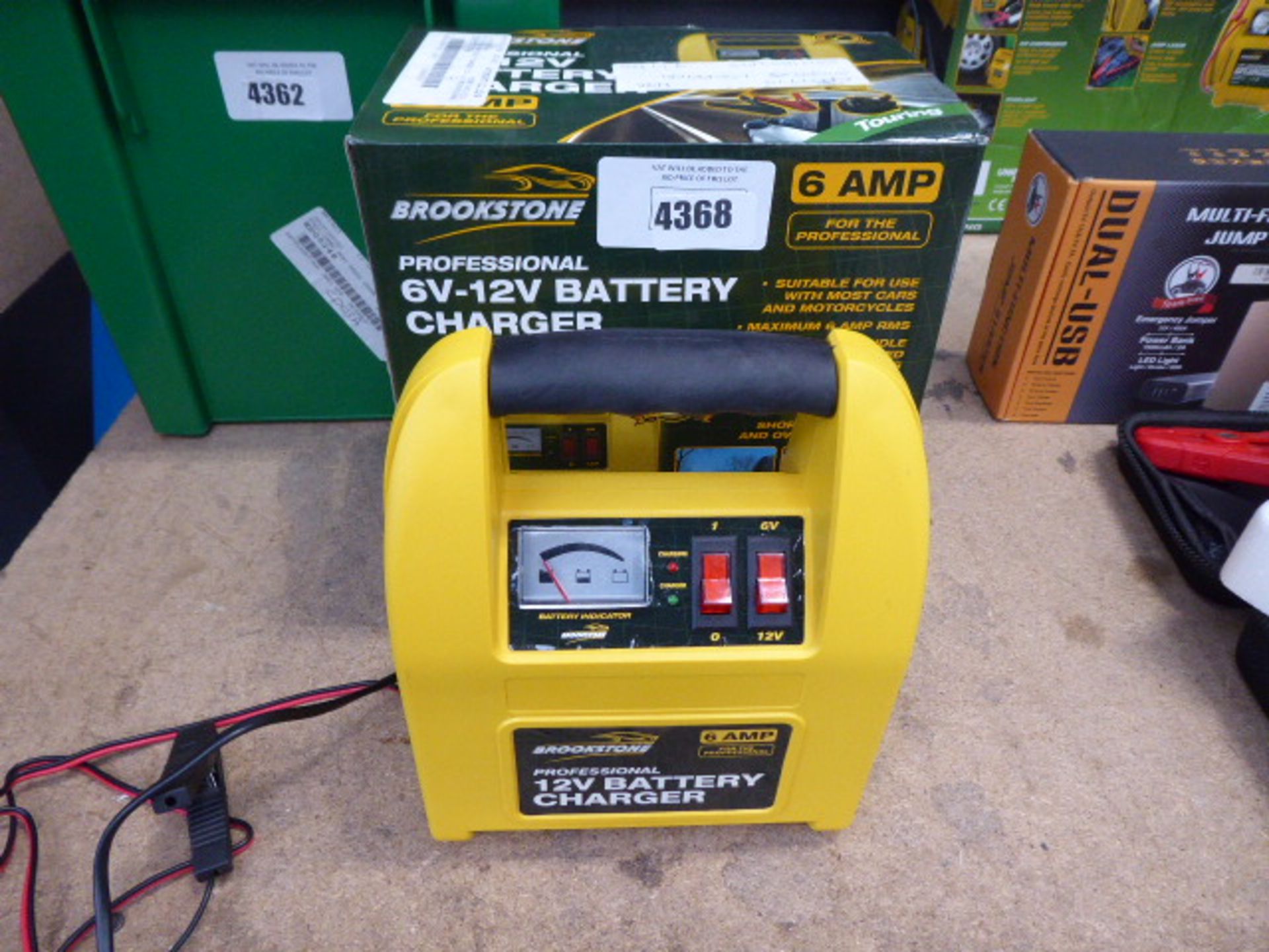 6-12 volt battery charger