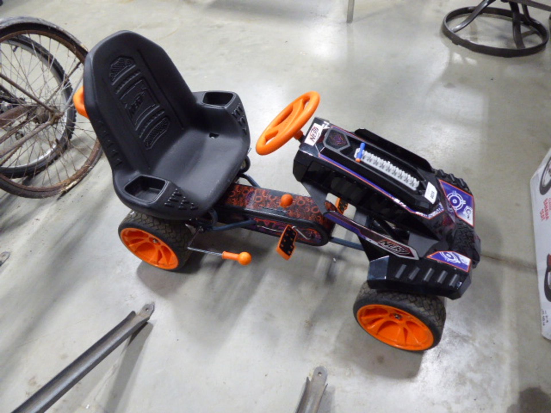 Nerf 4 wheel pedal go kart - Image 2 of 2