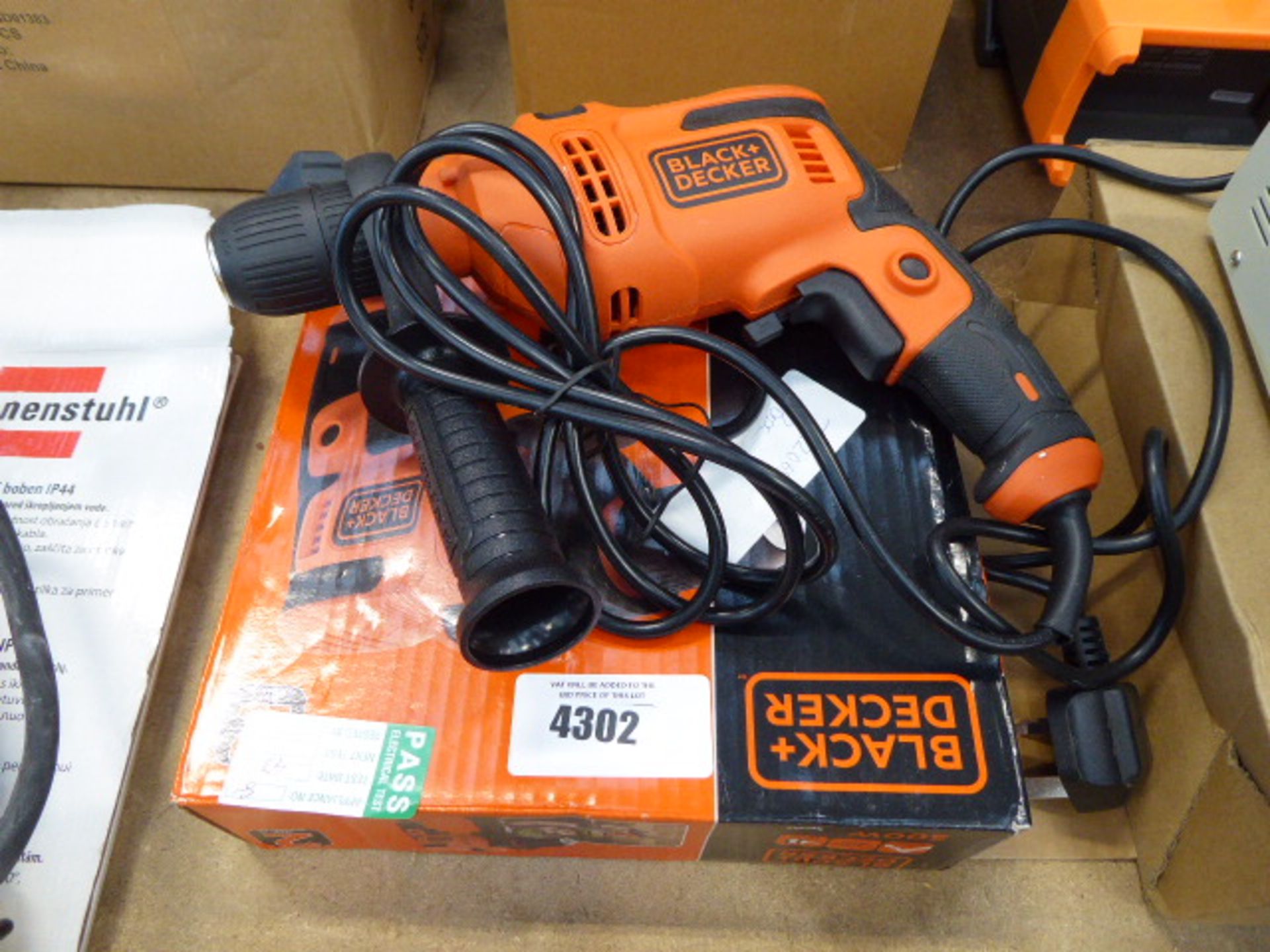 Boxed Black & Decker drill