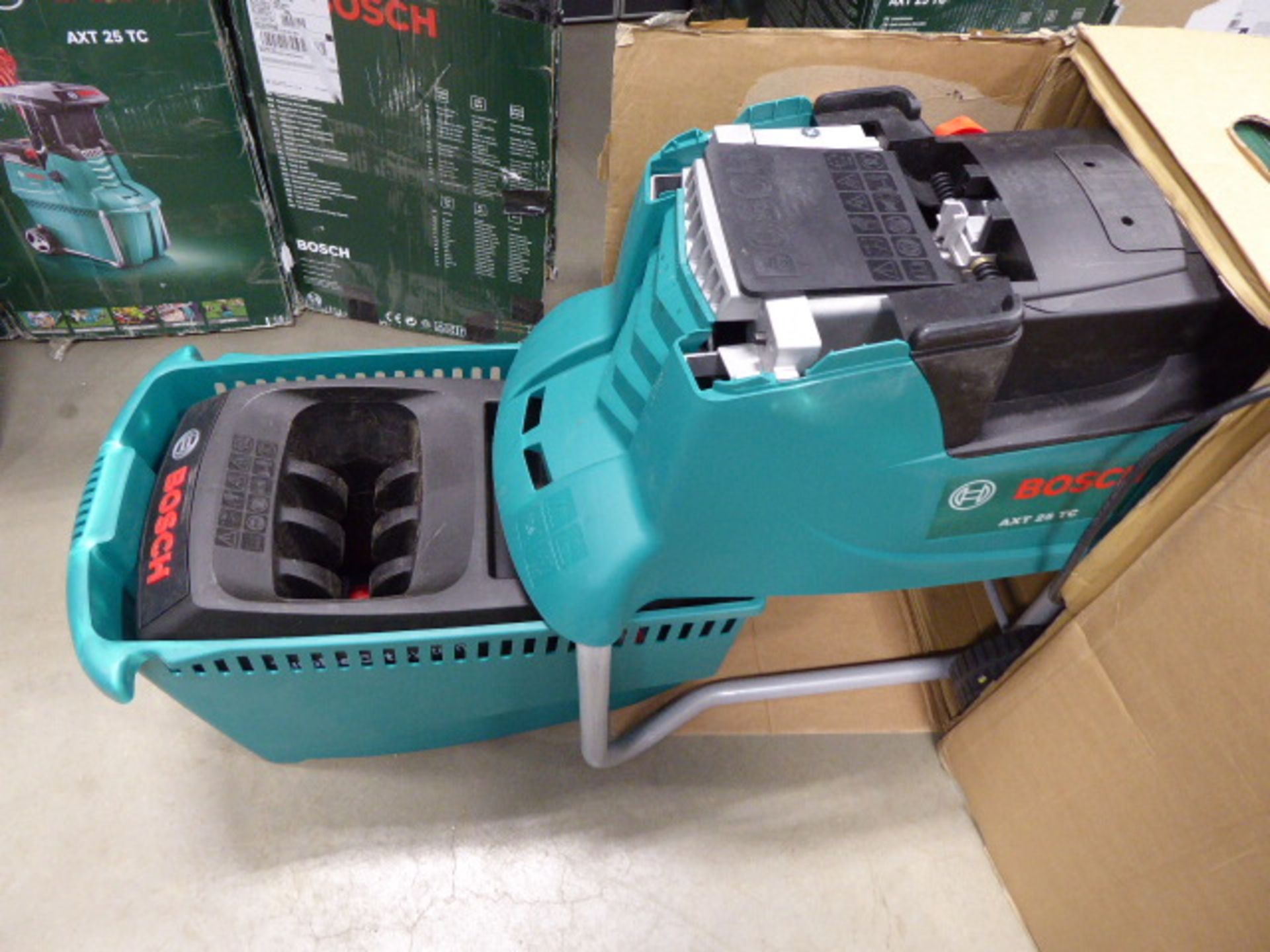 Bosch boxed AFT 25D electric garden shredder