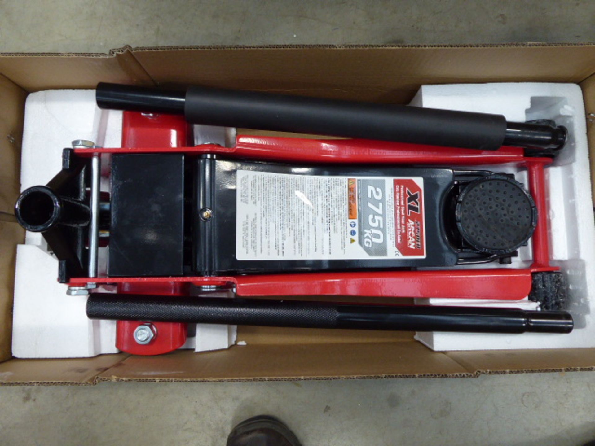 Boxed Arcan trolley jack - Image 2 of 2