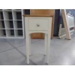 5065 Malvern Shaker Ivory Painted Oak Hall Table (60)