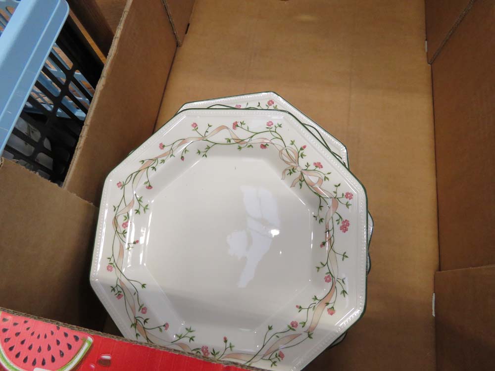 3 boxes containing Eternal Beau patterned crockery - Image 4 of 4