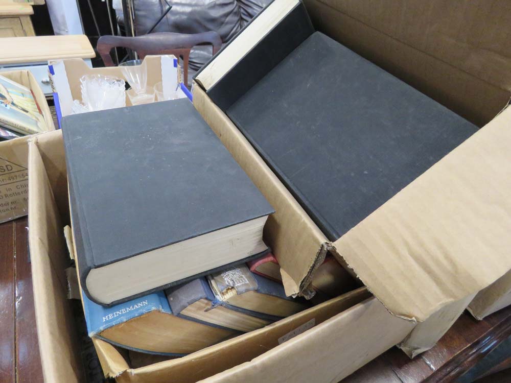 6 boxes containing a qty of novels by Jack Higgins and other authors plus reference books - Image 5 of 5