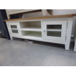 Chester White Painted Oak Large TV Unit (45)