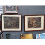 5149 Pair of Morland prints entitled ''The public house door'' and ''Inside of a country ale house''