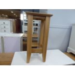 Malvern Shaker Oak Wine Table (36)