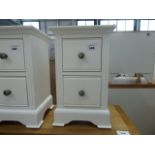 Banbury White Painted Small Bedside Table (103)