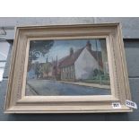 RR251 Attributed to Stanley Orchart (1920-2005), Cardington Road, Bedford, unsigned, oil on artists'