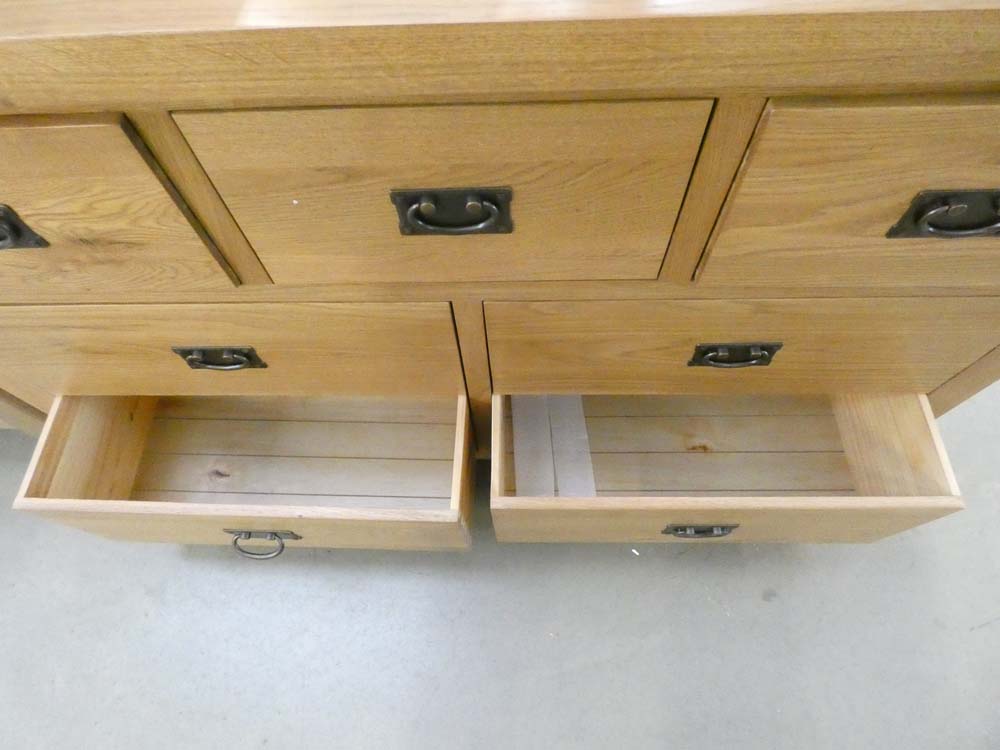 Winchester Oak 3 Over 4 Chest (52) - Image 7 of 7