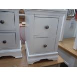 Florence White Painted Bedside Cabinet (7)