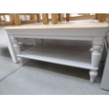 Ashbourne Grey Painted Small Coffee Table (40)