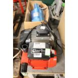 (27) Parbalux 220/240v 3 phase gearbox with Clarke CFT230 pump and 1 further electric motor