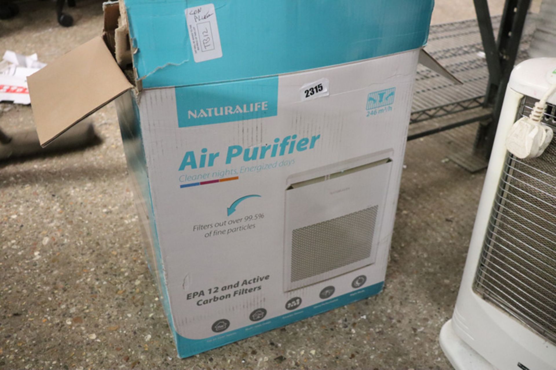 (2454) Boxed Naturalife air purifier