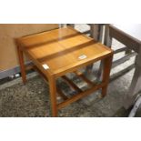 Small teak occasional table