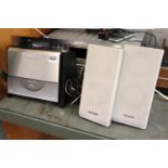 Panasonic SA-EN9 CD stereo system with pair of speakers