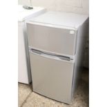 (23) Small under counter Logik fridge freezer