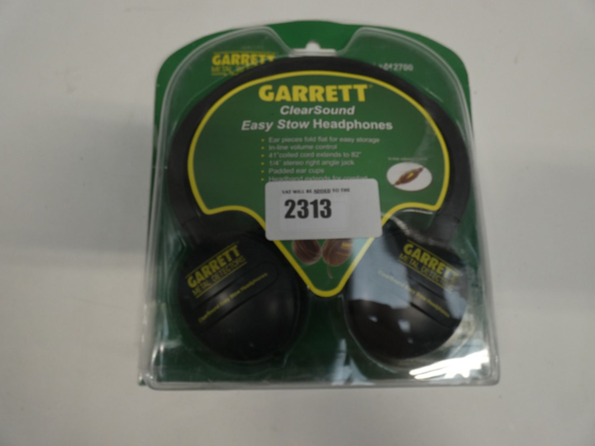 Garret ClearSOund metal detector headphones