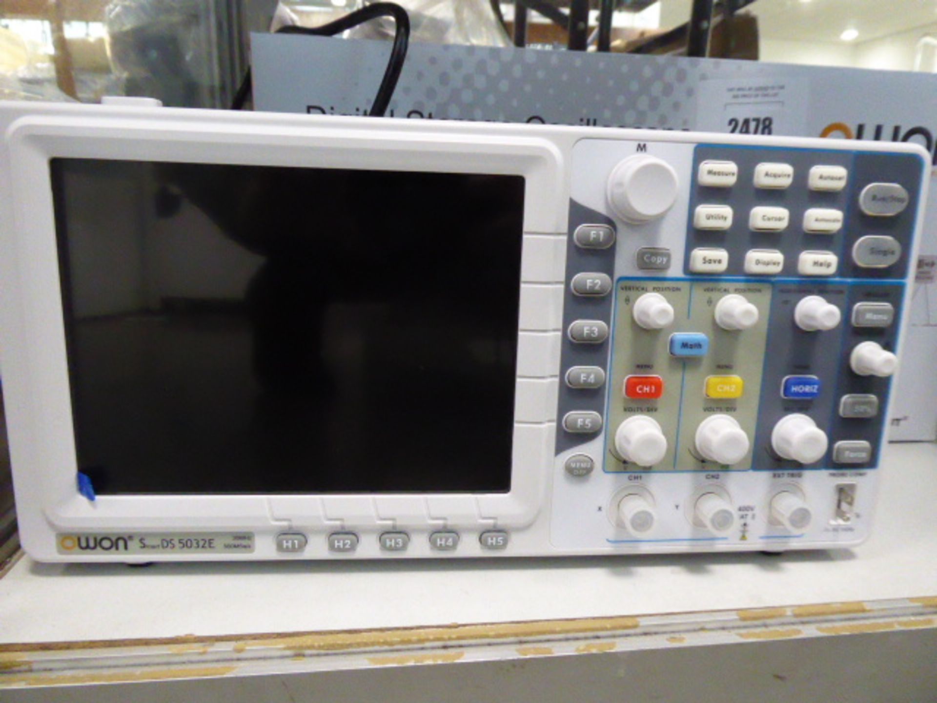 Owon digital storage oscilloscope - Image 2 of 3