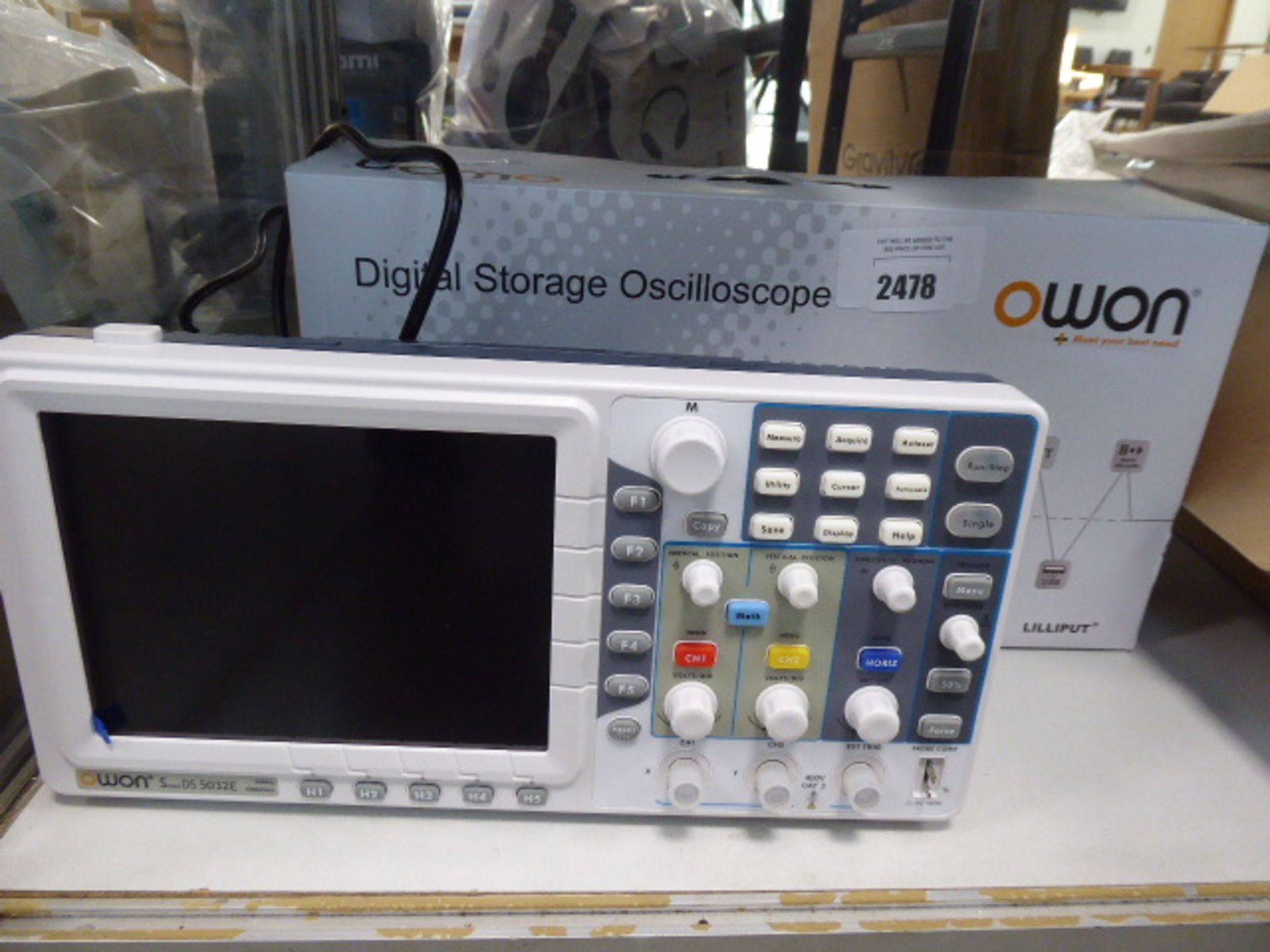 Owon digital storage oscilloscope