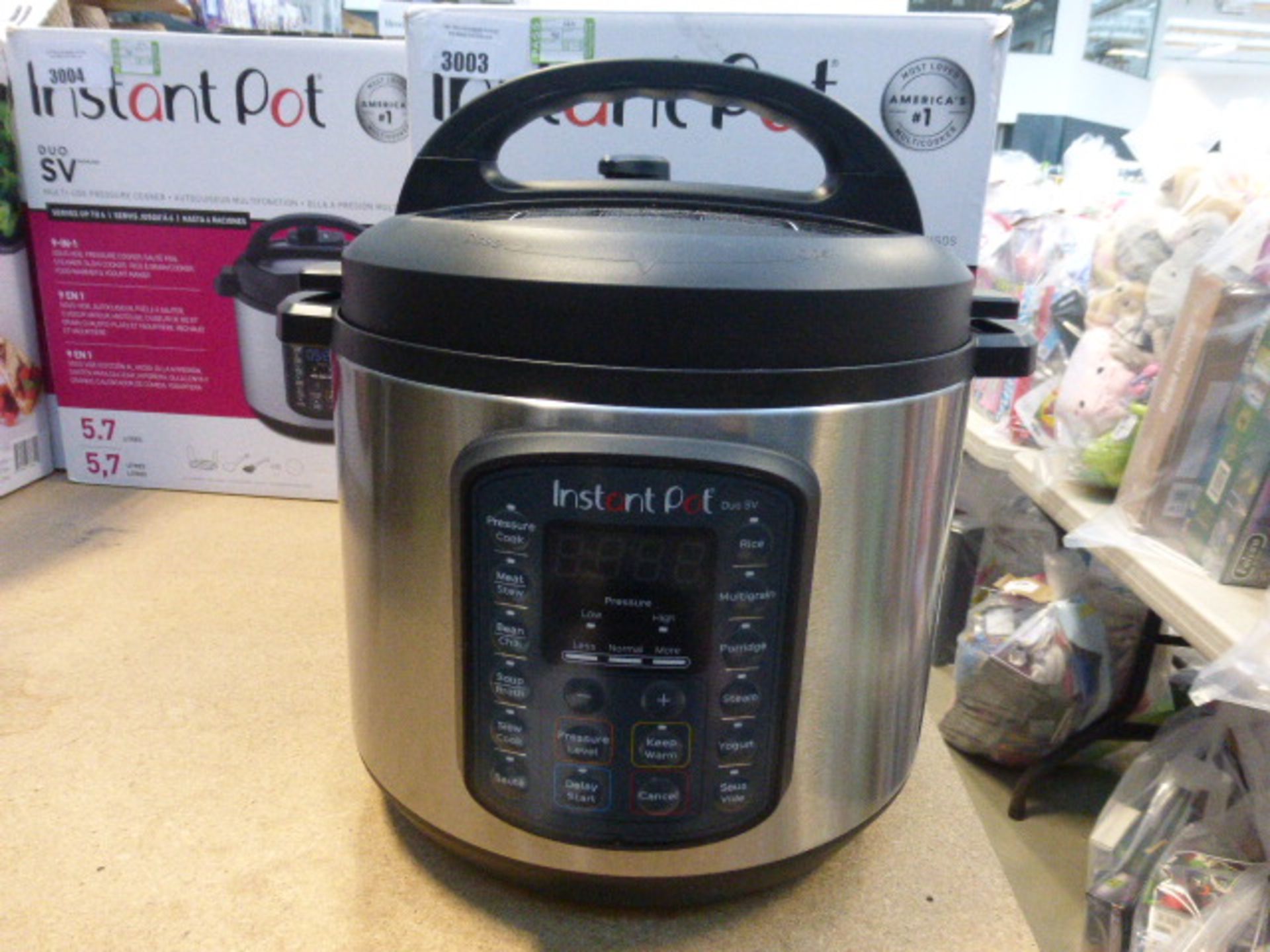 A boxed Instant Pot Multi Use pressure cooker - Image 2 of 2