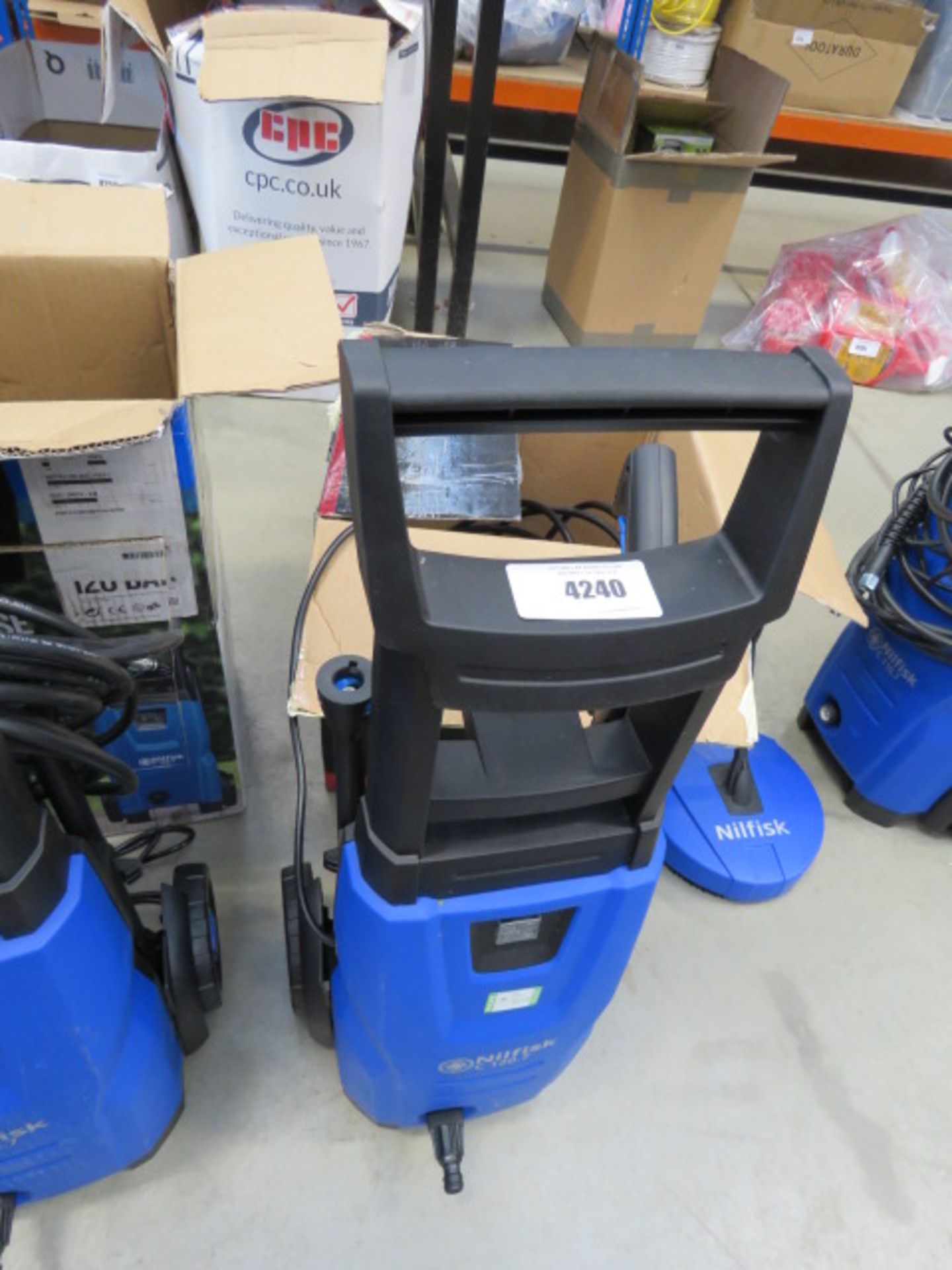 Nilfisk C120.7 electric pressure washer with box