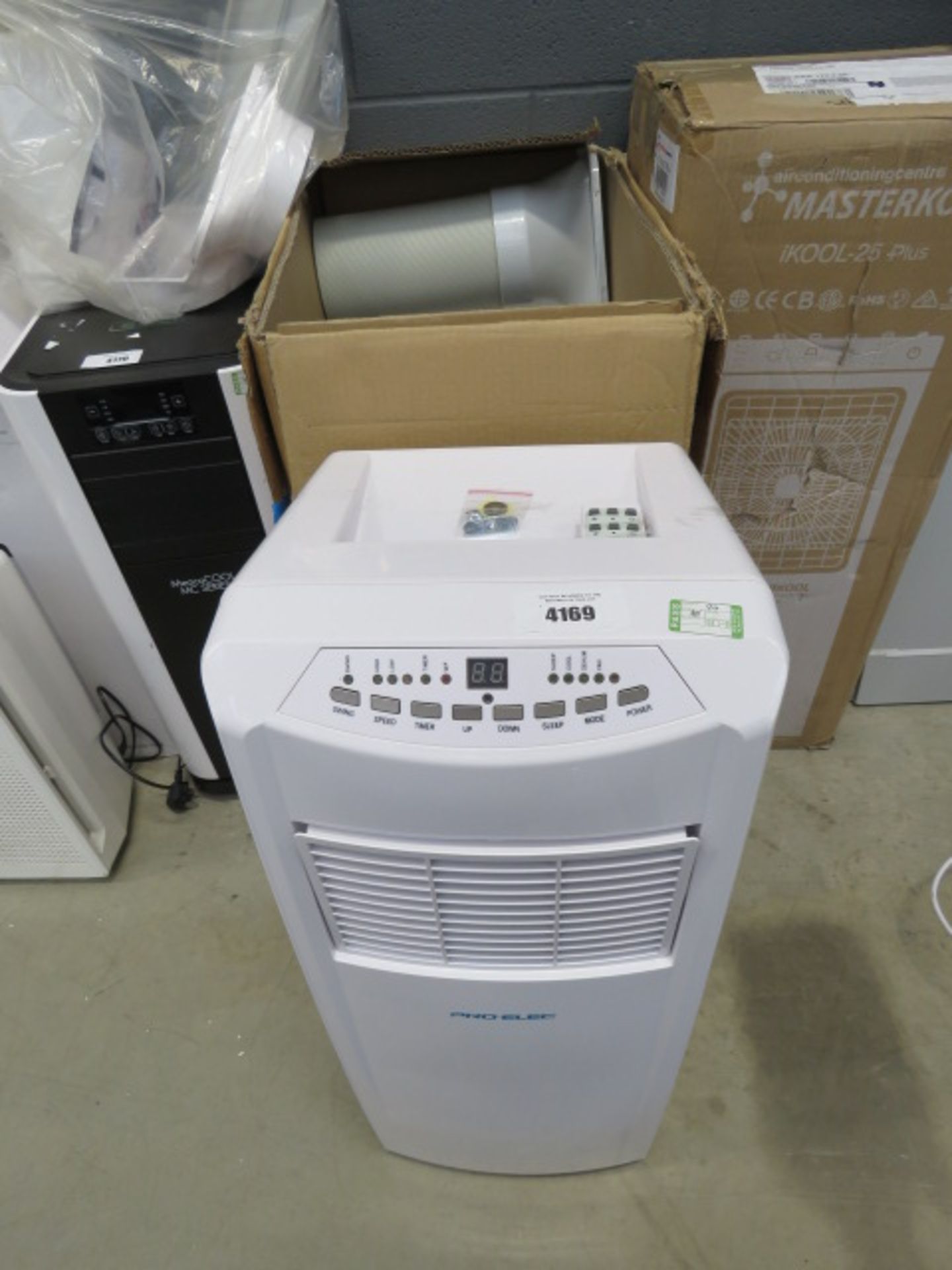 Pro Elec air conditioning unit, boxed